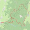 Trace GPS Col de la Cochette - refuge du creux de Lachat, itinéraire, parcours