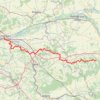 Trace GPS GR 2 : De Vauchassis (Aube) à Montereau-Fault-Yonne (Seine-et-Marne), itinéraire, parcours