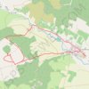 Trace GPS Marche Boudes, Pouzeix et la Voiron, itinéraire, parcours