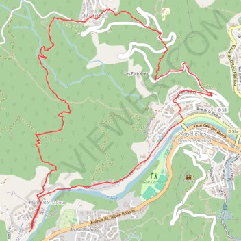 Trace GPS Arles sur Tech - Montbolo la Rodella - Arles, itinéraire, parcours