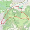 Trace GPS En direction de la ferme Bancillon - Nohanent, itinéraire, parcours