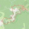 Trace GPS Grand tour des gorges Méouge, itinéraire, parcours
