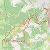 Trace GPS Salagou - Saint-Amans, itinéraire, parcours