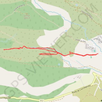 Trace GPS Enregistrement du 17/11/2023, itinéraire, parcours