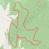 Trace GPS Les Roquettes - Saint-Pierre-de-Castres, itinéraire, parcours