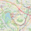 Trace GPS Bords d'Oise de la ville d'art et d'histoire à l'axe majeur - Cergy-Pontoise, itinéraire, parcours