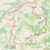 Trace GPS Circuit Vallée du Lot en Fumélois - Montayral, itinéraire, parcours