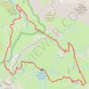 Trace GPS Tour du cirque de Troumousse, itinéraire, parcours