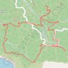 Trace GPS Massif du Cap Sicié - Quicon - Lèque - Montjoie - Roumagnan, itinéraire, parcours