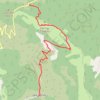 Trace GPS Le Grand Delmas - Col de la Chaudière, itinéraire, parcours