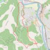 Trace GPS Pradines - Les Durands, itinéraire, parcours
