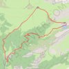 Trace GPS Samoëns, Bostan Golèse, itinéraire, parcours
