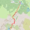 Trace GPS Refuge de Venasque, itinéraire, parcours