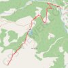 Trace GPS Punta Piattina, itinéraire, parcours