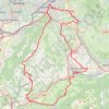 Trace GPS Col des Fleuries Glieresl Borne 83kms-17643597, itinéraire, parcours