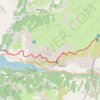 Trace GPS TO J1 Mizoen-Mouterre vérif-16382485, itinéraire, parcours