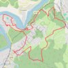 Trace GPS Des rives de la Loire aux crètes de Cornillon, itinéraire, parcours