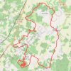 Trace GPS Bois autour d'Ecoyeux, itinéraire, parcours