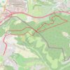 Trace GPS Marche du Bunkerweg, itinéraire, parcours