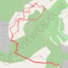 Trace GPS Grès de Sainte-Anne - Bergerie, itinéraire, parcours