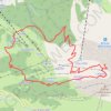 Trace GPS Aiguille des Calvaires - Jour 1, itinéraire, parcours