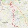 Trace GPS Les Roches du Ham - Saint-Lô, itinéraire, parcours