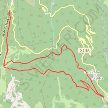 Trace GPS Col du Télégraphe, itinéraire, parcours