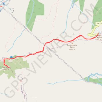 Trace GPS Vereda do Pico Ruivo, itinéraire, parcours
