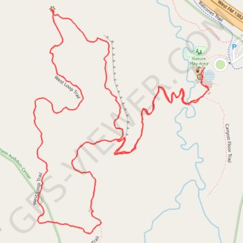 Trace GPS Dogwood Canyon Audubon Center Trail - Cedar Hill, Texas, itinéraire, parcours