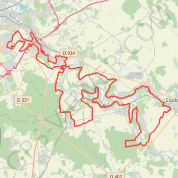 Trace GPS Rando Raid vtt 100 km, itinéraire, parcours