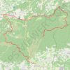 Trace GPS Lourmarin - Bonnieux - Buoux, itinéraire, parcours