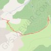 Trace GPS Crete de la Laisse, itinéraire, parcours