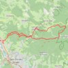 Trace GPS Rando Saint-Dié-des-Vosges, itinéraire, parcours