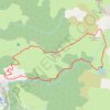 Trace GPS Pic d'Aygarry en circuit depuis Etsaut, itinéraire, parcours