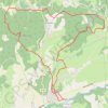 Trace GPS Le Sanglier - Montsevenoux, itinéraire, parcours