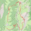 Trace GPS Mont Trelod en boucle (Bauges), itinéraire, parcours