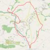 Trace GPS Vente-Roulleaux, Beauchêne, Lonlay l'Abbaye, La Peignerie, itinéraire, parcours