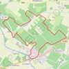 Trace GPS Entre vignes et charbons (Sud) - Concourson-sur-Layon, itinéraire, parcours
