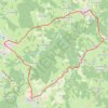 Trace GPS Les champs de Saint-Jeures, itinéraire, parcours