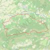 Trace GPS Tour du Rocher des Mieyes, itinéraire, parcours