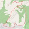 Trace GPS Jas d'Emilmien - Montagne de la Loube - La Roquebrussanne, itinéraire, parcours