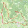 Trace GPS Le Velay des 3 Rivières - Le Chemin du Granite - Grazac - Lapte, itinéraire, parcours