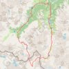 Trace GPS Tour des Pics de Chabarrou, itinéraire, parcours