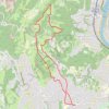 Trace GPS Saint-Cyr-au-Mont-d'Or - Mont Thou, itinéraire, parcours