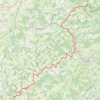 Trace GPS V50 - Chemin de halage - Canal des vosges, itinéraire, parcours