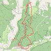 Trace GPS De La Bourgarie aux échelles de Cinglegros - Gorges du Tarn et de la Jonte, itinéraire, parcours