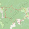 Trace GPS Tour des Quatre Cantons, depuis Bairols, itinéraire, parcours