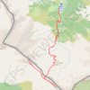Trace GPS Port d'Ourdissétou, itinéraire, parcours