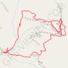 Trace GPS Kings Canyon Rim Walk - Cotterilis Lookout, itinéraire, parcours