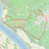 Trace GPS Autour de Châteauneuf du Pape, itinéraire, parcours